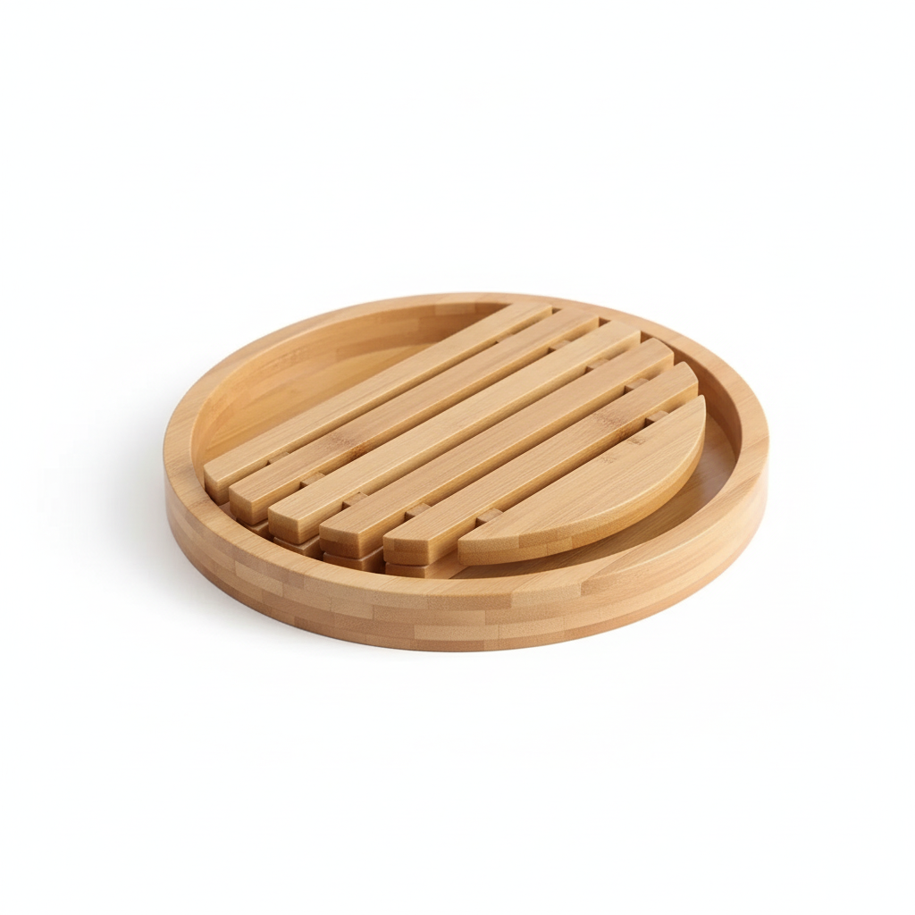 Plateau Canapé Pliable Bambou