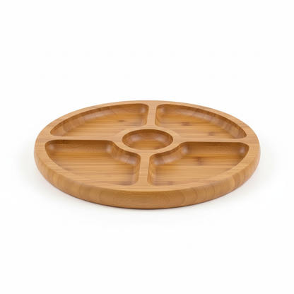Plateau Bambou 5 Compartiments