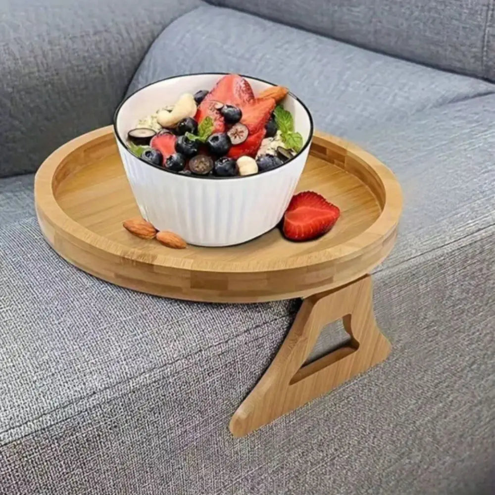 Plateau Canapé Pliable Bambou